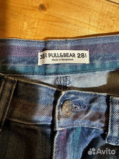 Джинсы pull and bear 38