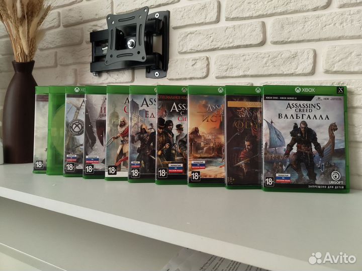 Коллекция дисков Assassin's creed