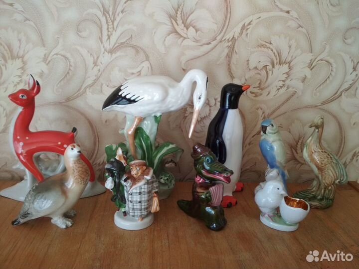 Фарфоровые статуэтки времен СССР