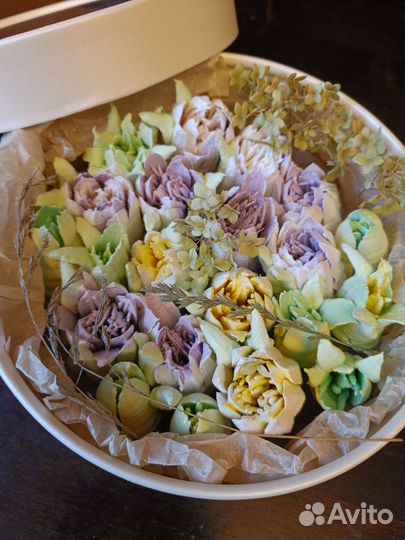 Обучение цветы из зефира.Букеты,мастер-класс