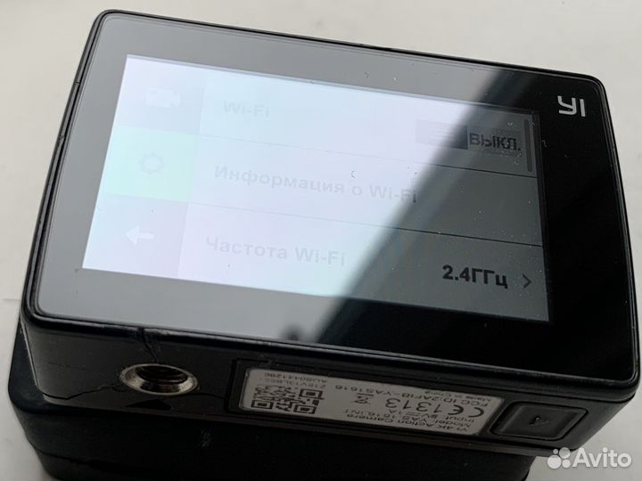 Экшн камера xiaomi yi 4k