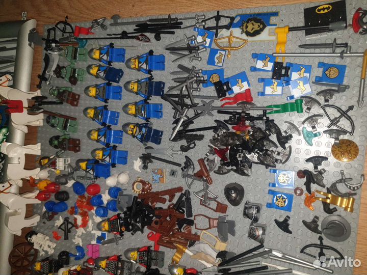 Lego Кастл + аксессуары,рыцари,орки,оружие итд