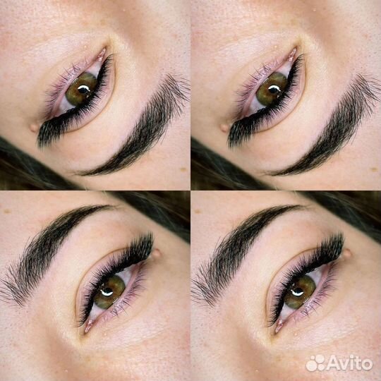 Наращивание ресниц, ламинирование ресниц бровей