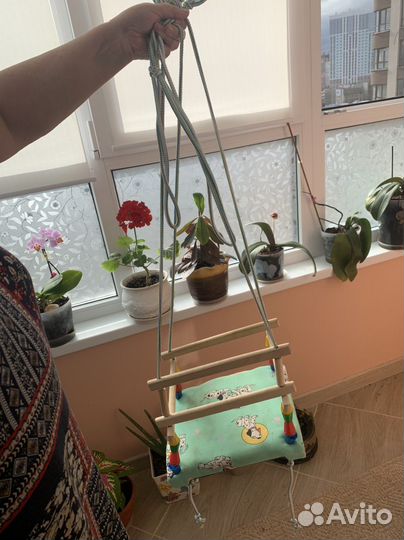 Качели детские подвесные