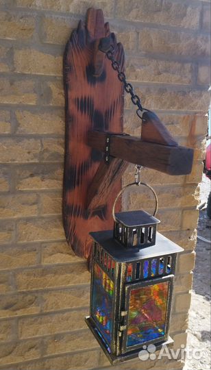 Светильник настенный ручной работы