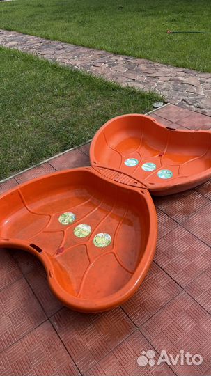 Песочница бассейн детский бабочка 2 крыла