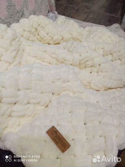 Плед детский плюшевый