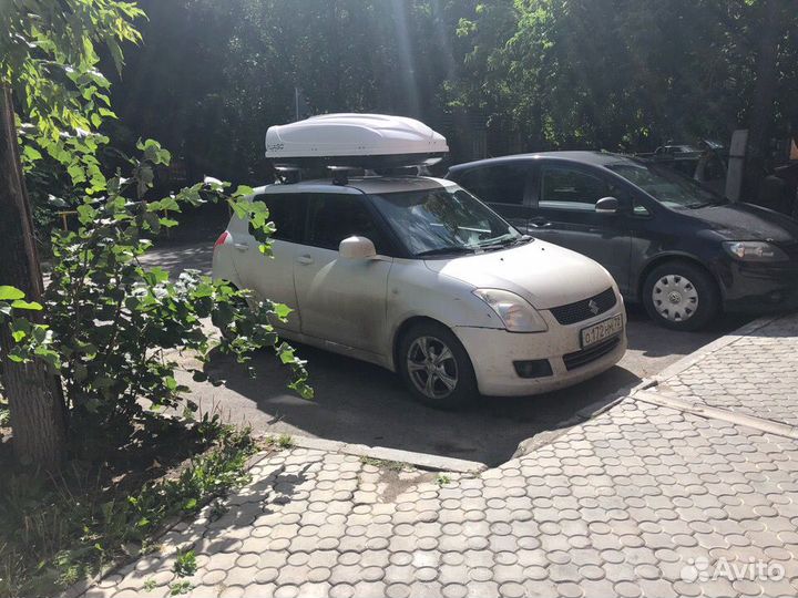Автобокс багажник на крышу Suzuki Swift