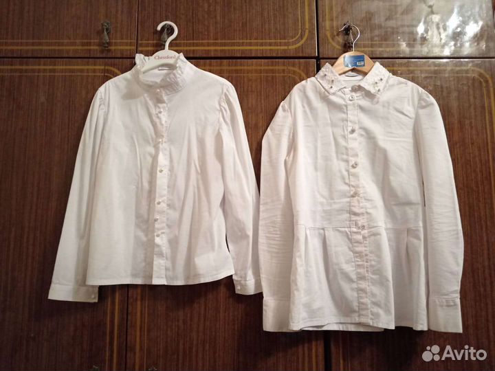 Блузка школьная Карамелли