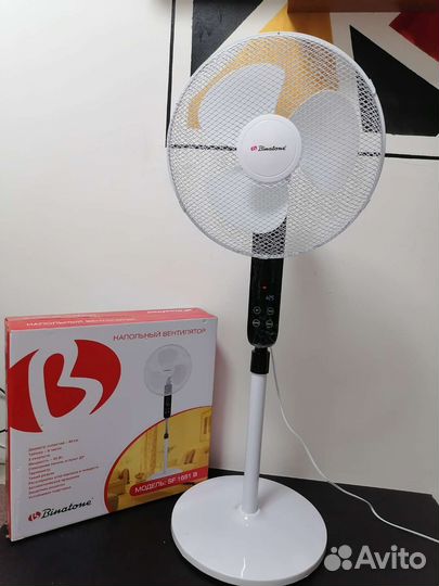 Вентилятор с пультом (Гарантия 30 дней)