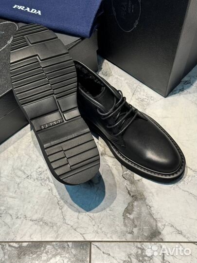Элегантные ботинки Prada для мужчин
