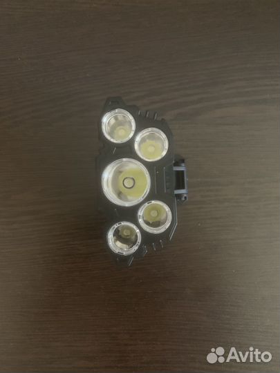 Фонарик налобный аккумуляторный