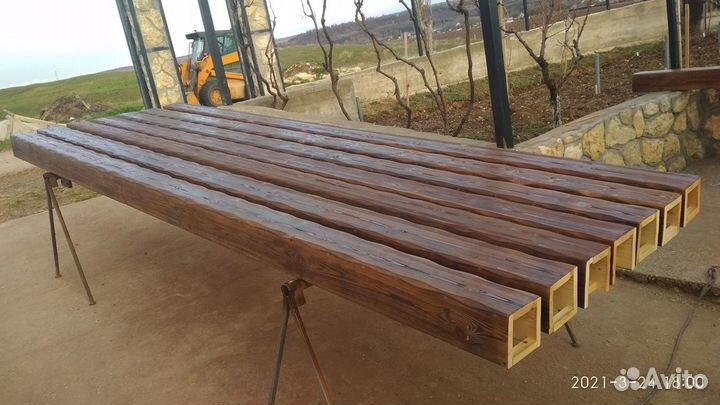 Деревянные фальш-балки