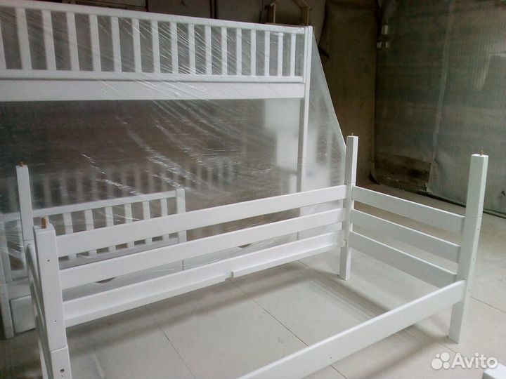 Кровать трансформер, массив сосны