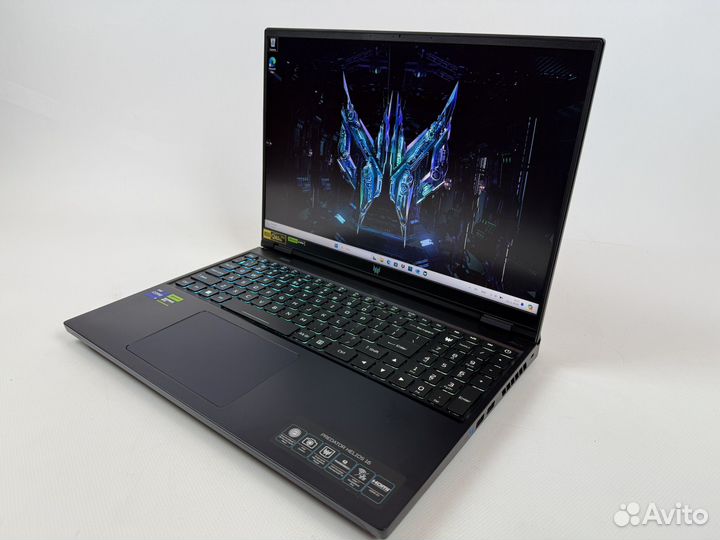 Acer Predator 16 QHD 240Гц 3Ms I9-13900HX/RTX4080