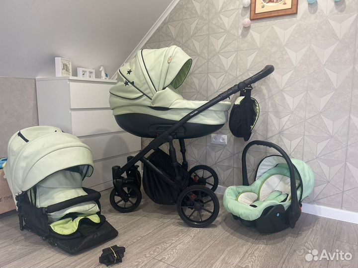 Коляска 3 в 1 Noordline Olivia Eco