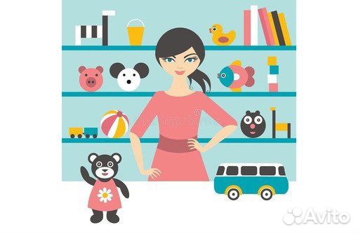 Продавец игрушек