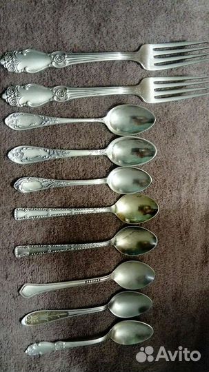 Мельхиоровые ложки СССР