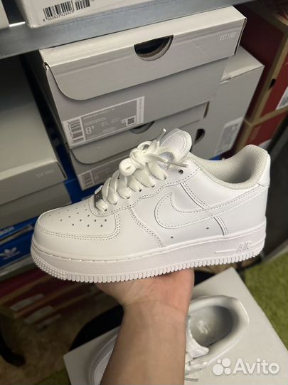 Nike Air Force 1 белые white оригинал