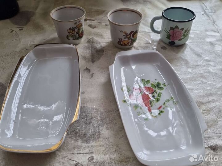 Набор столовой посуды СССР лот