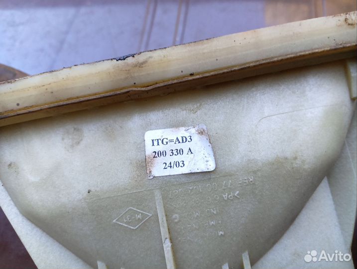 Кулиса кпп Renault Megane 2003 1 рестайлинг