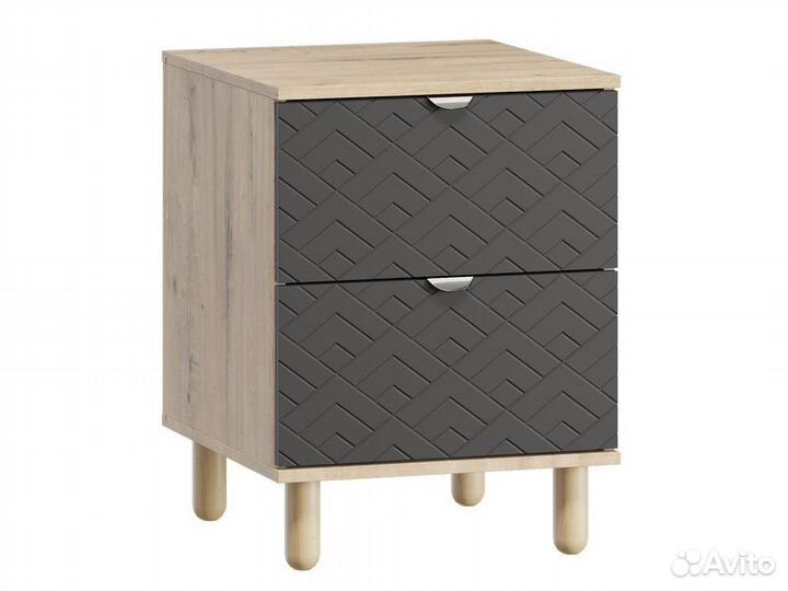 Тумба прикроватная Теджонс Time-2 Art Grafit