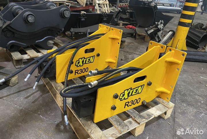 Гидромолот Exten R300 на минипогрузчик