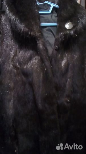 Шуба натуральная длинная