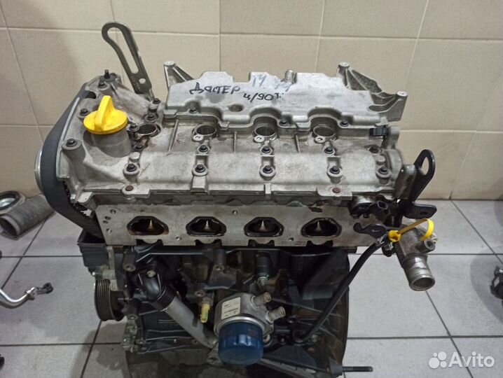 Двс Двигатель Мотор F4RE410 2.0л Рено Ниссан 2017г