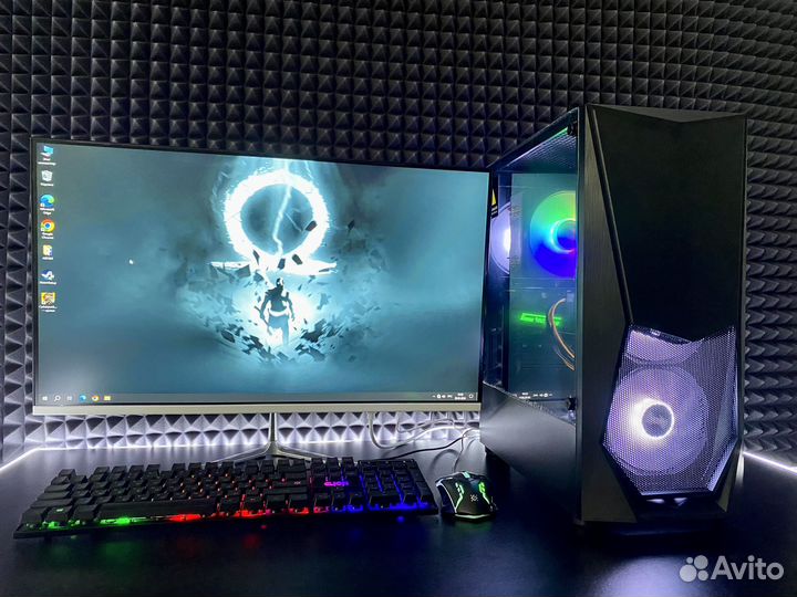 Мощный игровой компьютер i7 24 ядра DDR4 гарантия