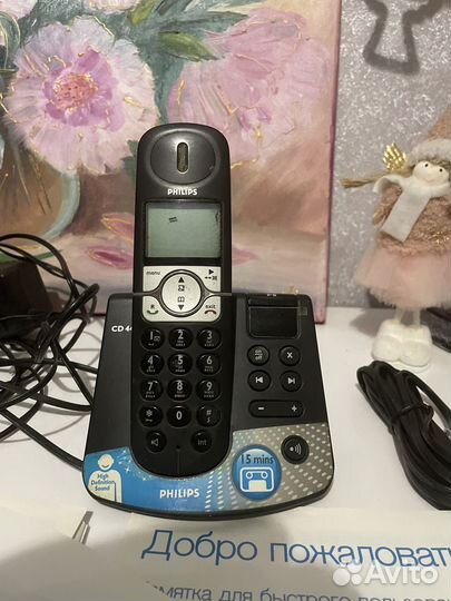 Philips телефон беспроводной