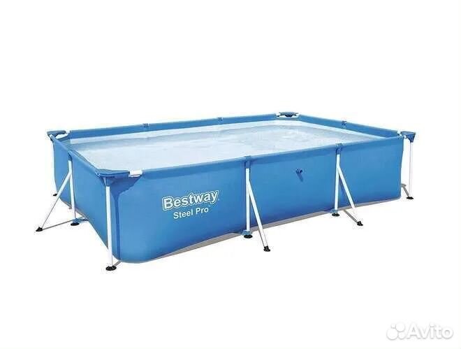 Каркасный бассейн 300х201х66см