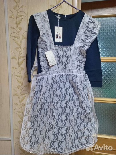 Школьная форма с фартуком