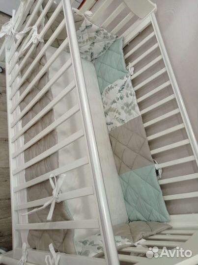 Бортики в кроватку