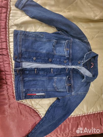 Джинсовый костюм для мальчика 152