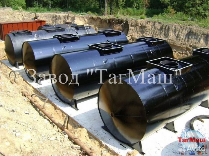 Резервуар, емкость пожарная 50 м3