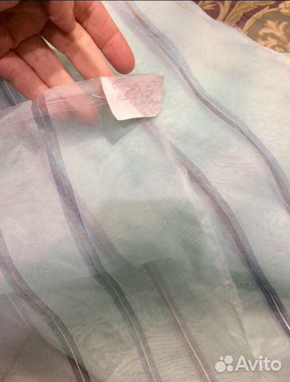 Отрезы шторных тканей (остатки)