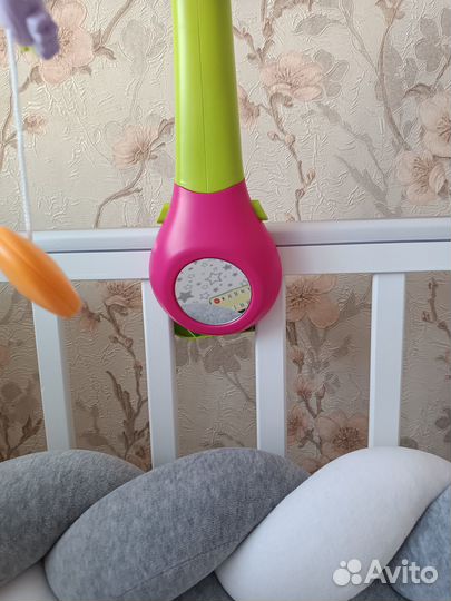 Мобиль на кроватку с проектором и ночником