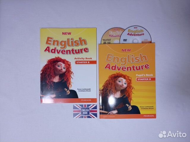 English Adventure starter B/ (AB,PB,CD) новый