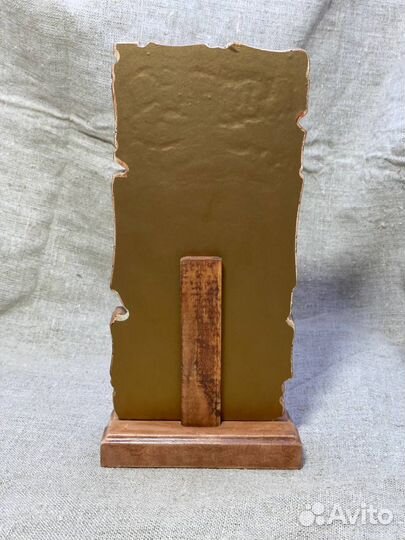 Икона - Преподобный Сергий Радонежский на свитке