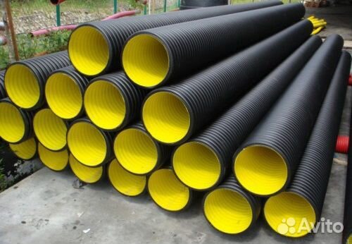 Гофрированные трубы для канализации и дренажа