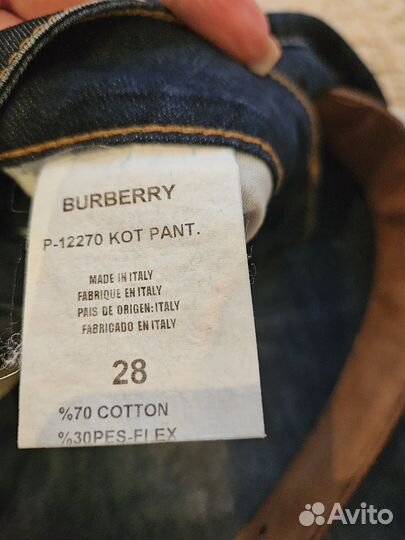 Джинсы женские “Burberry “42-44