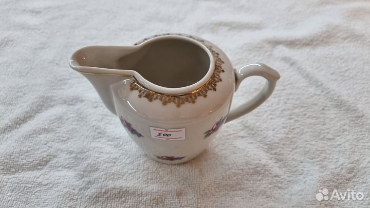 Молочник фарфор СССР