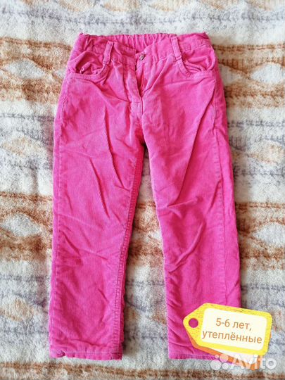 Вещи на девочку 4-6 лет