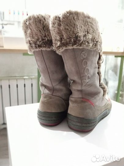 Сапоги женские зимние Ecco 41 42 размер