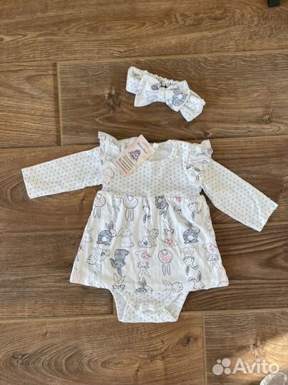 Праздничные боди 68,74,80 размер