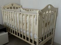 Кровать детская с матрасом 125*67