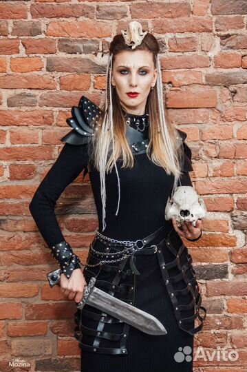 Портупея женская из кожи концертная или на выход