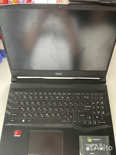 Ноутбук MSI Alpha 15