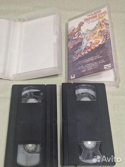 VHS Боксы ретро фильмы Звездные войны и динозавры